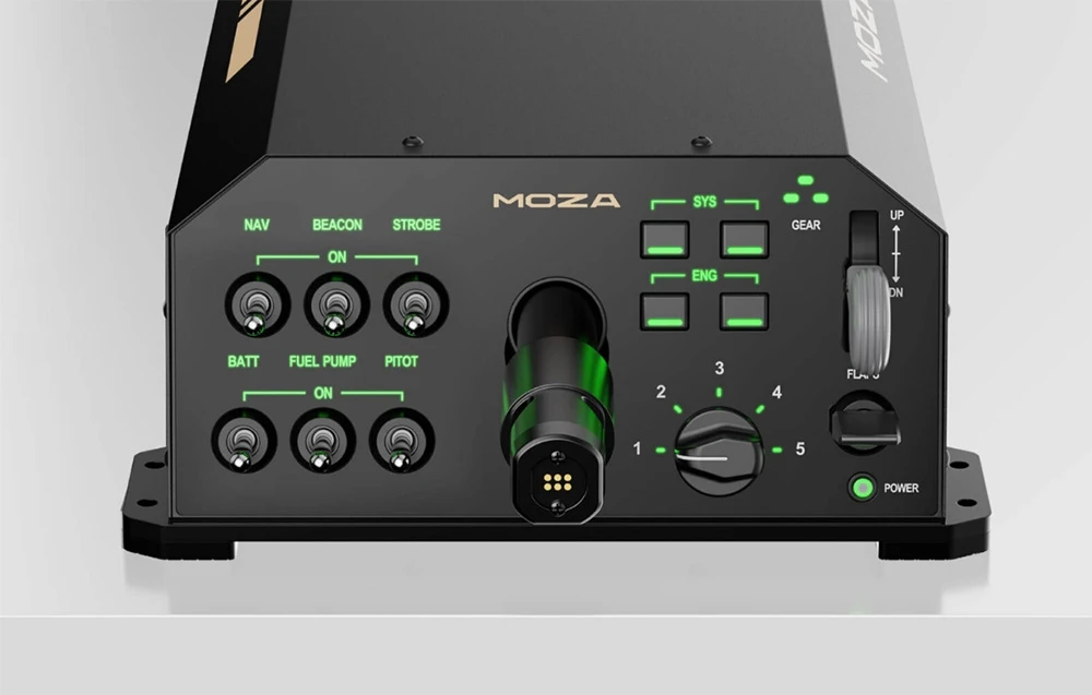 Baza na joystick yoke Moza Racing Baza na joystick Yoke AY210 (PC) aprašymas - Prekės nuotrauka Baza na joystick yoke Moza Racing Baza na joystick Yoke AY210 (PC) aprašymas - Prekės nuotrauka