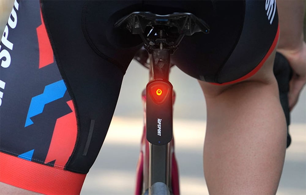 Dviračio žibintas, galinis iGPSPORT SR30 aprašymas - Prekės nuotrauka