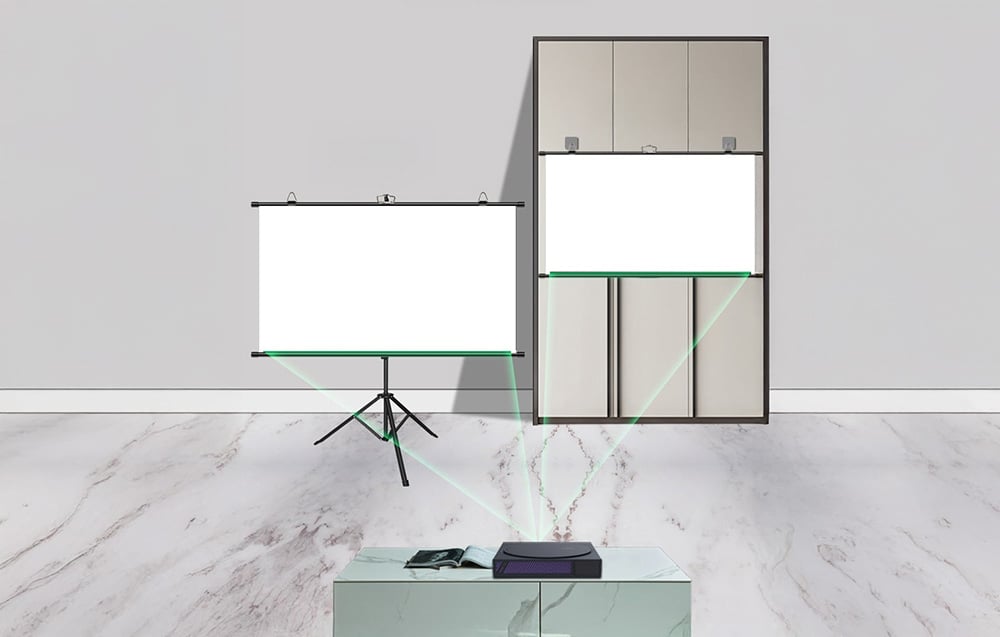 Projektorius Blitzwolf 120 inch projection screen BW-VS12 aprašymas - Prekės nuotrauka