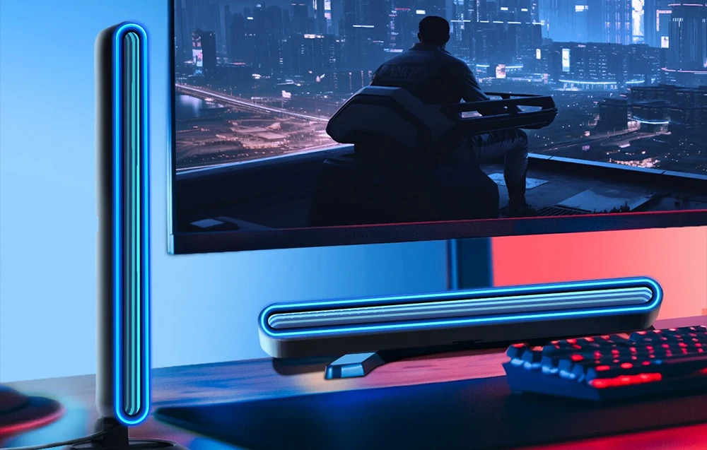Monitorius Monitoriaus šviesos juosta BlitzWolf BM-ES1 PLUS aprašymas - Prekės nuotrauka Monitorius Monitoriaus šviesos juosta BlitzWolf BM-ES1 PLUS aprašymas - Prekės nuotrauka