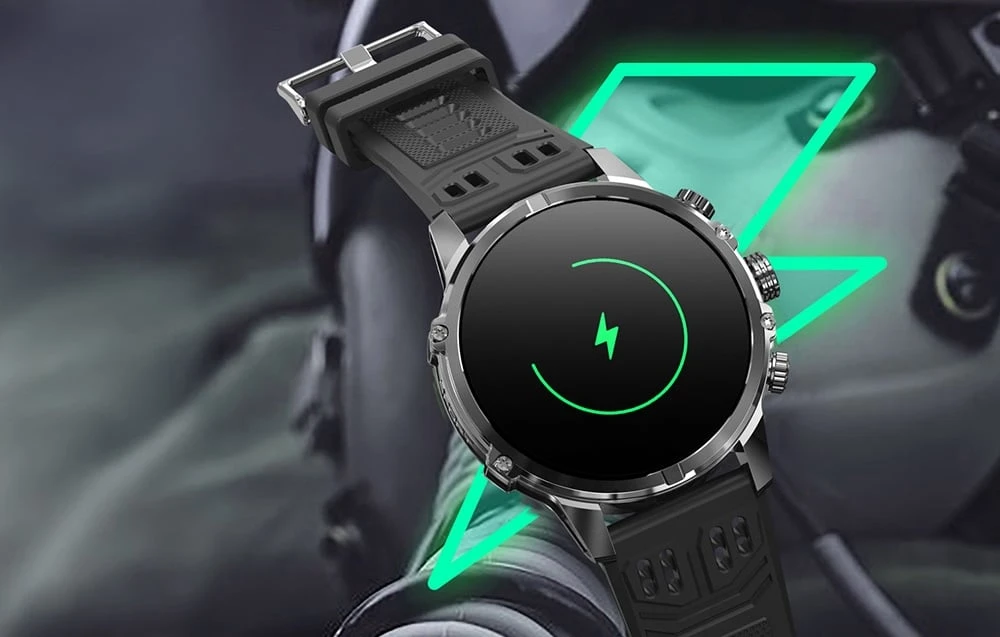 Blitzwolf BW-AT6 plus išmanusis laikrodis (juodas) aprašymas - Prekės nuotrauka