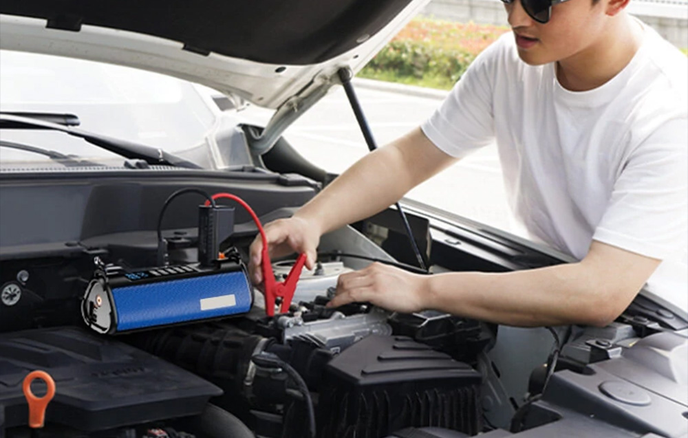 Automobilio starteris Blitzwolf BW-JA1 20000mAh aprašymas - Prekės nuotrauka