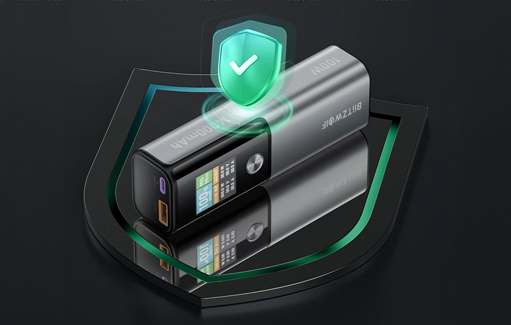 BlitzWolf BW-P23 100W 14,000mAh Power Bank aprašymas - Prekės nuotrauka