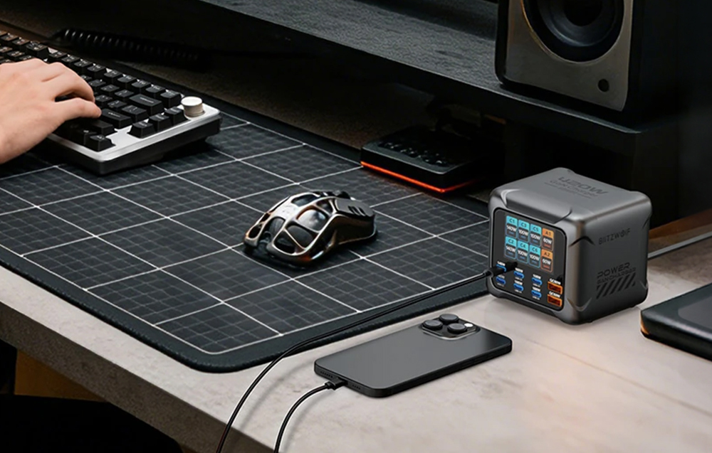 Blitzwolf BW-S33 420W Charger, 8 Ports aprašymas - Prekės nuotrauka
