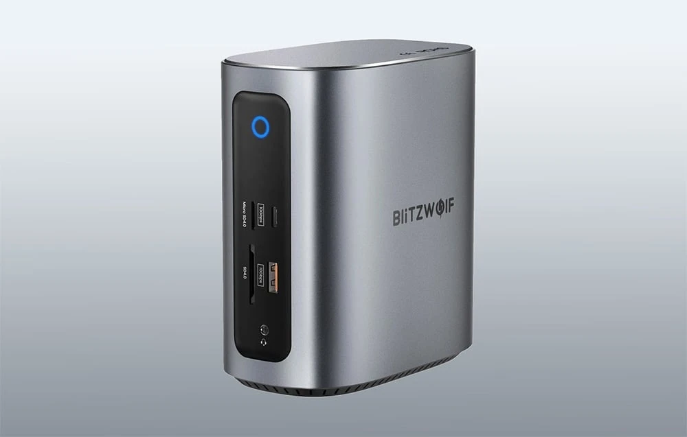 Blitzwolf BW-TH15 17in1 įkrovimo stotelė 2xHD+DP+4xC+3xUSB 3.0+USB 3.1+C 3.2+C PD+RJ45+Micro SD+SD+3.5mm garso jungtis aprašymas - Prekės nuotrauka Blitzwolf BW-TH15 17in1 įkrovimo stotelė 2xHD+DP+4xC+3xUSB 3.0+USB 3.1+C 3.2+C PD+RJ45+Micro SD+SD+3.5mm garso jungtis aprašymas - Prekės nuotrauka