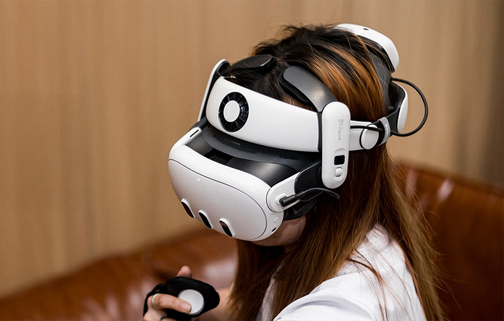 BoboVR F3 Face Interface for Meta Quest 3 - Juodas aprašymas - Prekės nuotrauka BoboVR F3 Face Interface for Meta Quest 3 - Juodas aprašymas - Prekės nuotrauka