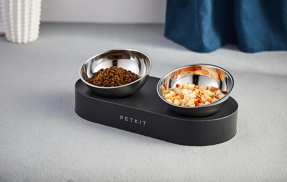 Gyvūnų dubenėliai PETKIT  Fresh Nano Metal 0.48 L, ABS/nerūdijantis plienas aprašymas - Prekės nuotrauka