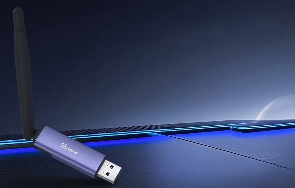 „Bramka ZigBee SONOFF Dongle Plus MG24“ namų asistentas, openHAB, Zigbee2MQTT aprašymas - Prekės nuotrauka