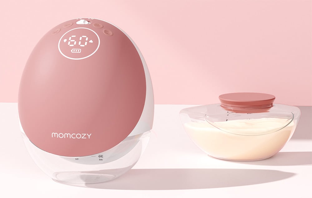 Momcozy M9 raudona aprašymas - Prekės nuotrauka