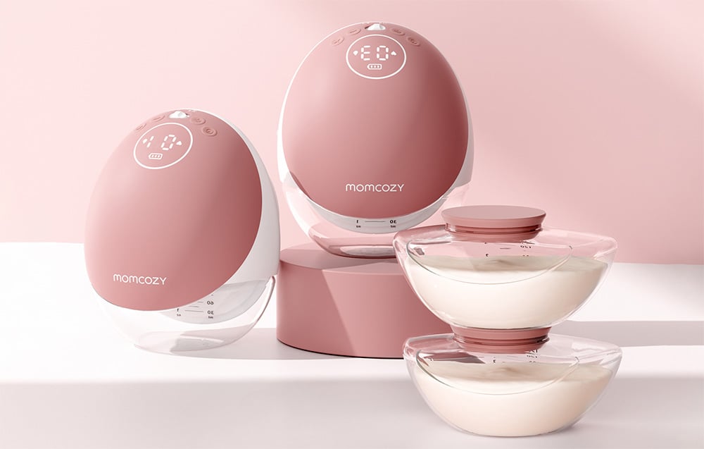 Momcozy M9 raudona aprašymas - Prekės nuotrauka