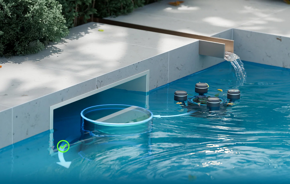 BUBLUE VORTEX V5 Cordless Pool Cleaning Robot Bublue Vortex V5 aprašymas - Prekės nuotrauka