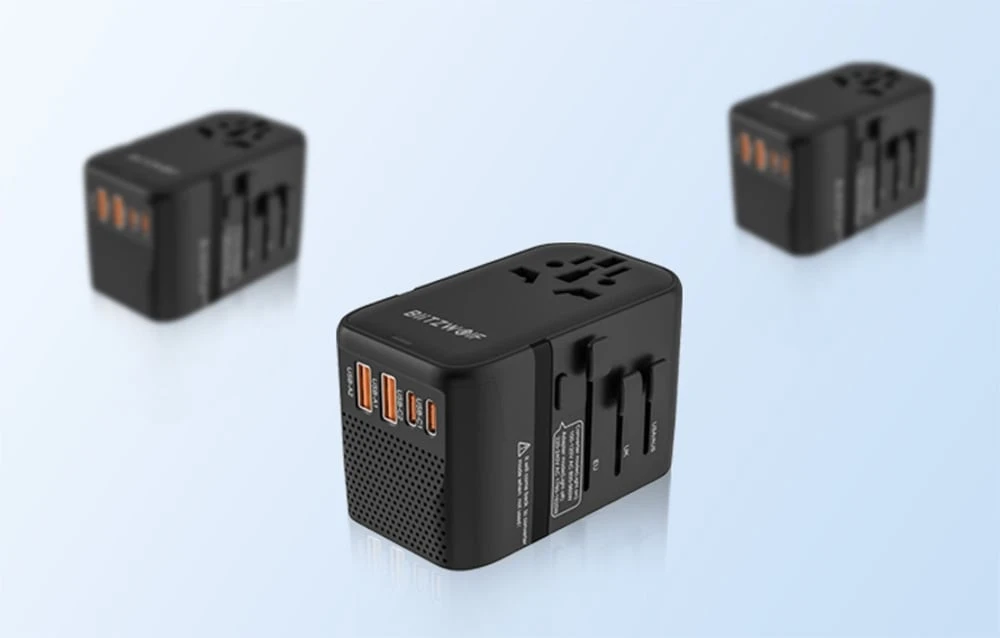 Blitzwolf BW-TA3 kelioninis adapteris aprašymas - Prekės nuotrauka Blitzwolf BW-TA3 kelioninis adapteris aprašymas - Prekės nuotrauka