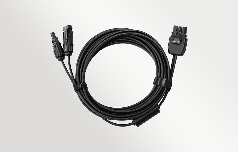 Cable ECOFLOW Alternator Solar Input DC013 5m aprašymas - Prekės nuotrauka