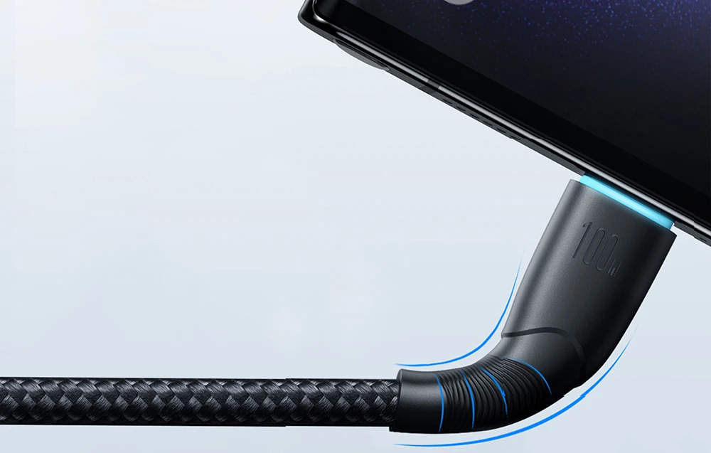 Joyroom SA32-AC6 Starry USB - USB-C kabelis 100W 1m - Juodas aprašymas - Prekės nuotrauka