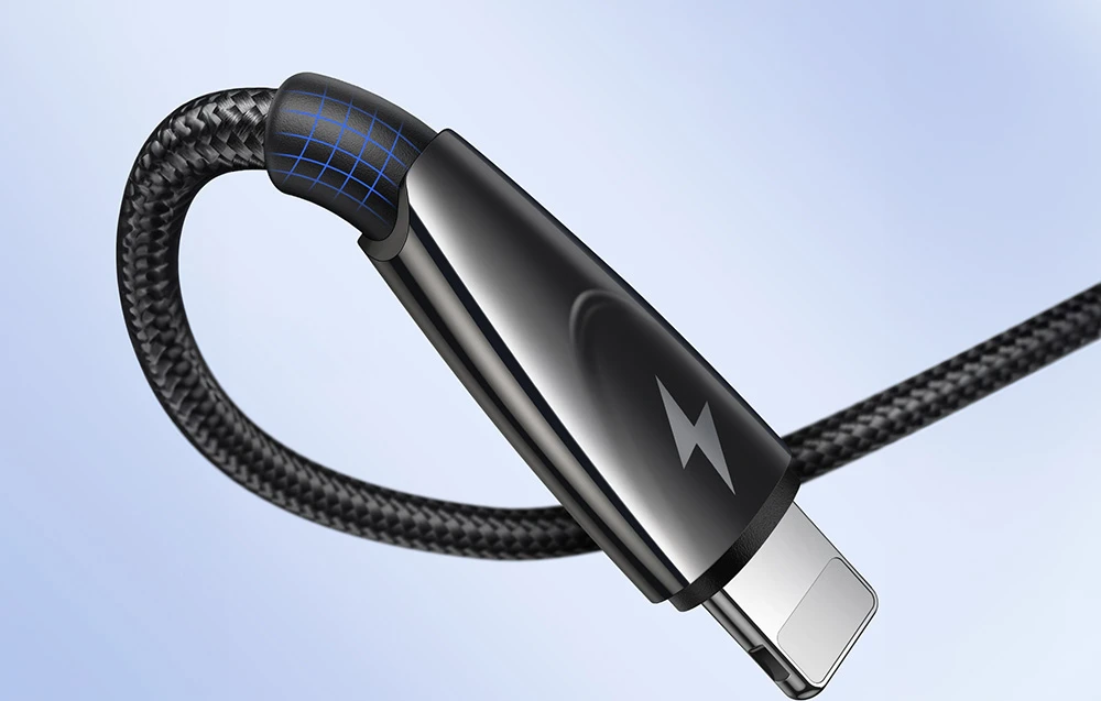 Joyroom Kabelis Pioneer 3A USB prie Lightning SA31-AL3/3A/1.2m (juodas) aprašymas - Prekės nuotrauka