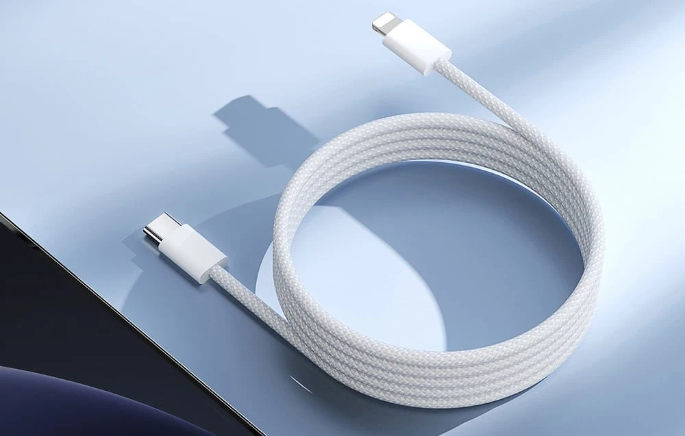 USB laidas Joyroom S-A45 USB-C iki Lightning 30W 1,2m baltas aprašymas - Prekės nuotrauka