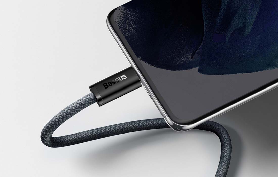 Kabelis USB-C to USB-C Baseus Dynamic Series, 100W, 2m pilkos spalvos aprašymas - Prekės nuotrauka Kabelis USB-C to USB-C Baseus Dynamic Series, 100W, 2m pilkos spalvos aprašymas - Prekės nuotrauka