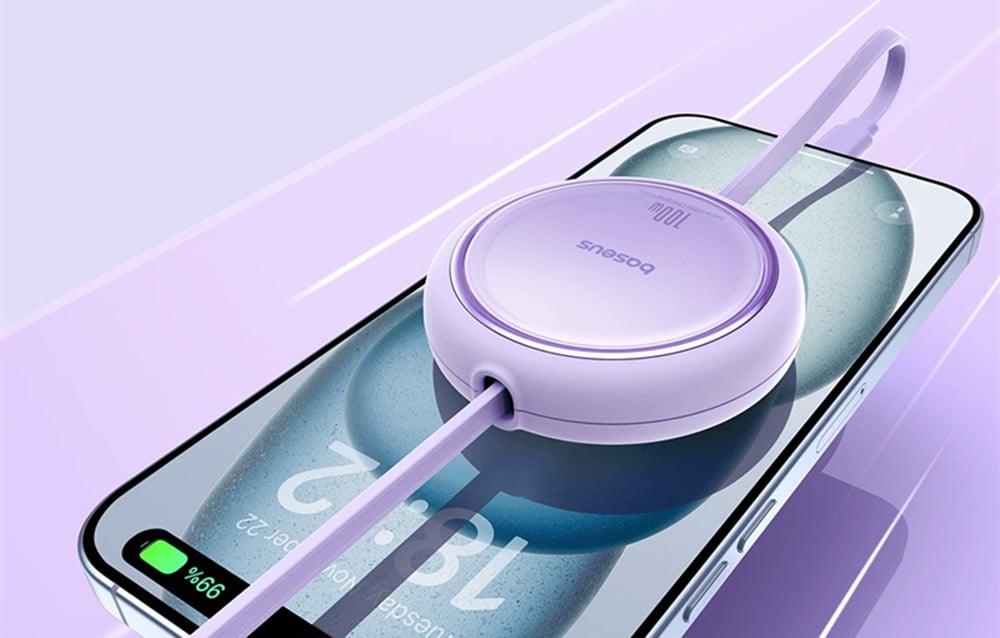 Laidas iš USB-C į USB-C Baseus Free2Draw, PD, 100 W, 1 m (violetinė) aprašymas - Prekės nuotrauka Laidas iš USB-C į USB-C Baseus Free2Draw, PD, 100 W, 1 m (violetinė) aprašymas - Prekės nuotrauka