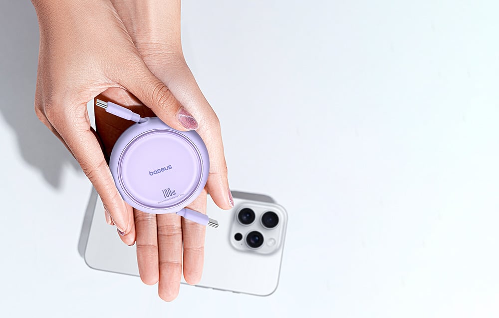 Laidas iš USB-C į USB-C Baseus Free2Draw, PD, 100 W, 1 m (violetinė) aprašymas - Prekės nuotrauka Laidas iš USB-C į USB-C Baseus Free2Draw, PD, 100 W, 1 m (violetinė) aprašymas - Prekės nuotrauka
