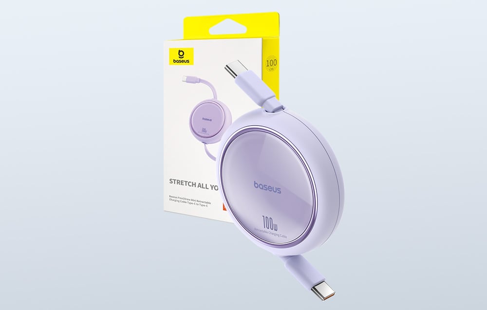 Laidas iš USB-C į USB-C Baseus Free2Draw, PD, 100 W, 1 m (violetinė) aprašymas - Prekės nuotrauka Laidas iš USB-C į USB-C Baseus Free2Draw, PD, 100 W, 1 m (violetinė) aprašymas - Prekės nuotrauka