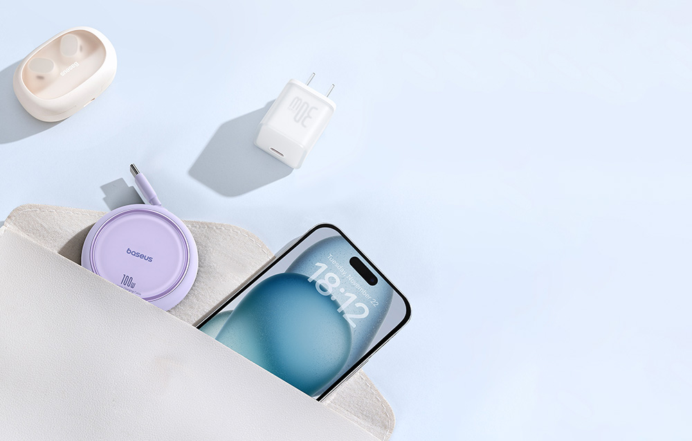 Laidas iš USB-C į USB-C Baseus Free2Draw, PD, 100 W, 1 m (violetinė) aprašymas - Prekės nuotrauka Laidas iš USB-C į USB-C Baseus Free2Draw, PD, 100 W, 1 m (violetinė) aprašymas - Prekės nuotrauka
