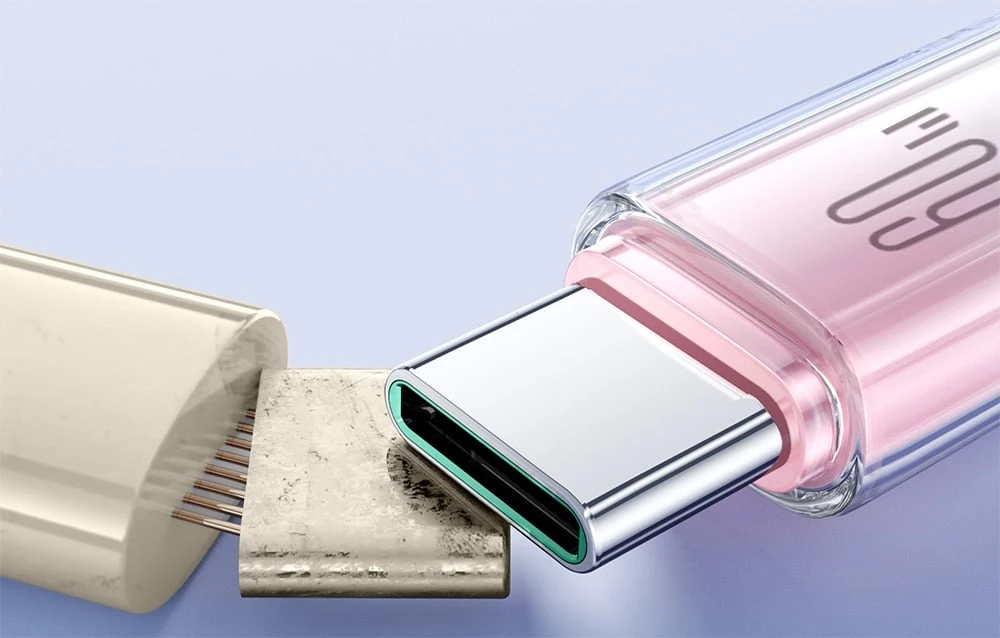 Kabelis USB-C USB-C Joyroom S-A42 60W 1.2m baltos spalvos aprašymas - Prekės nuotrauka