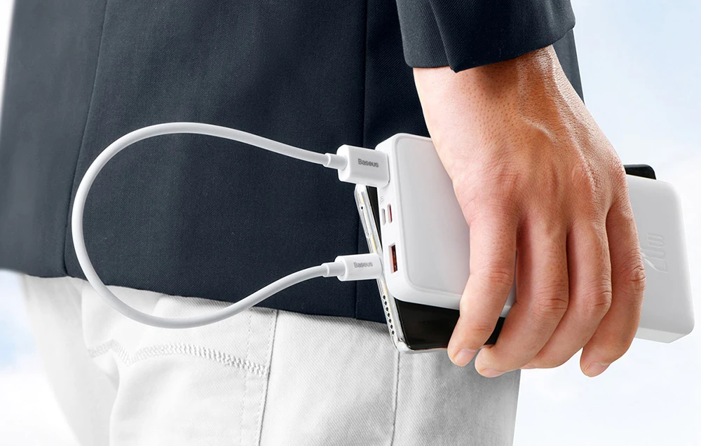 USB laidas per USB-C Baseus Superior 100W 0.25m (baltas) aprašymas - Prekės nuotrauka USB laidas per USB-C Baseus Superior 100W 0.25m (baltas) aprašymas - Prekės nuotrauka