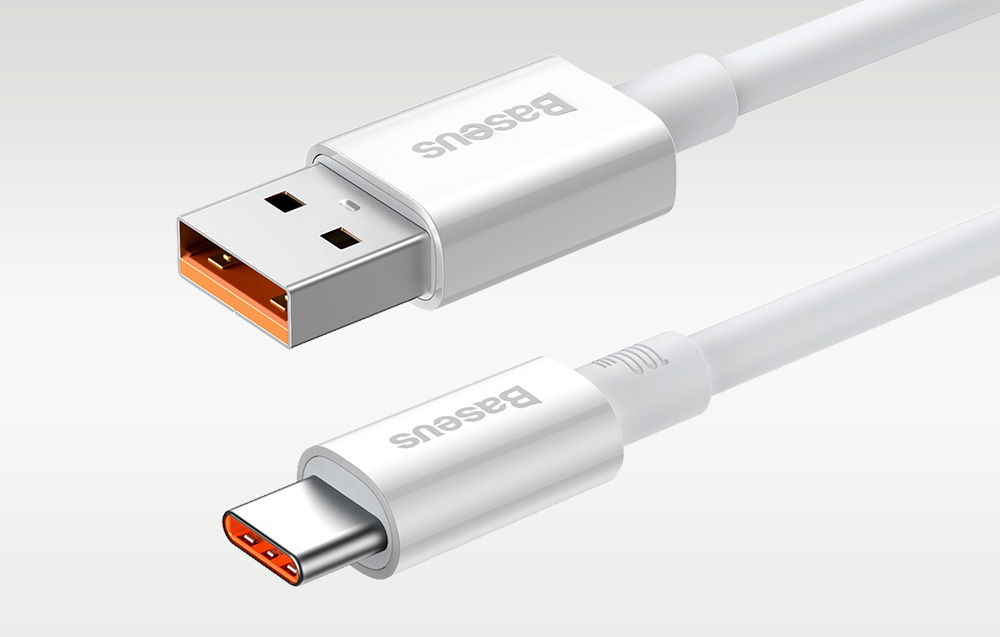 USB laidas per USB-C Baseus Superior 100W 1m (baltas) aprašymas - Prekės nuotrauka USB laidas per USB-C Baseus Superior 100W 1m (baltas) aprašymas - Prekės nuotrauka