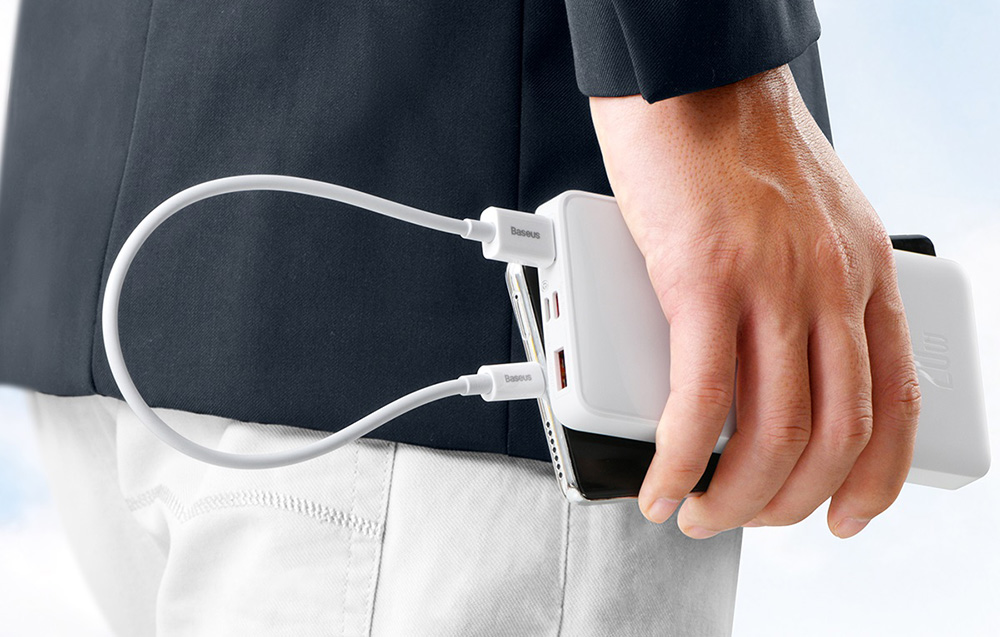 USB laidas per USB-C Baseus Superior 100W 1m (baltas) aprašymas - Prekės nuotrauka USB laidas per USB-C Baseus Superior 100W 1m (baltas) aprašymas - Prekės nuotrauka