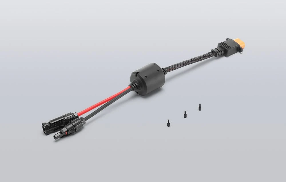DJI Power XT90 greitojo įkroviklio laidas / adapteris, skirtas MC4 1,8 kW įkrovimui aprašymas - Prekės nuotrauka