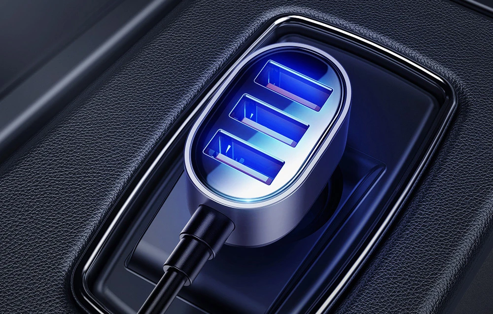 Automobilinis įkroviklis Joyroom JR-CL03 5xUSB 6.2A juodas aprašymas - Prekės nuotrauka Automobilinis įkroviklis Joyroom JR-CL03 5xUSB 6.2A juodas aprašymas - Prekės nuotrauka