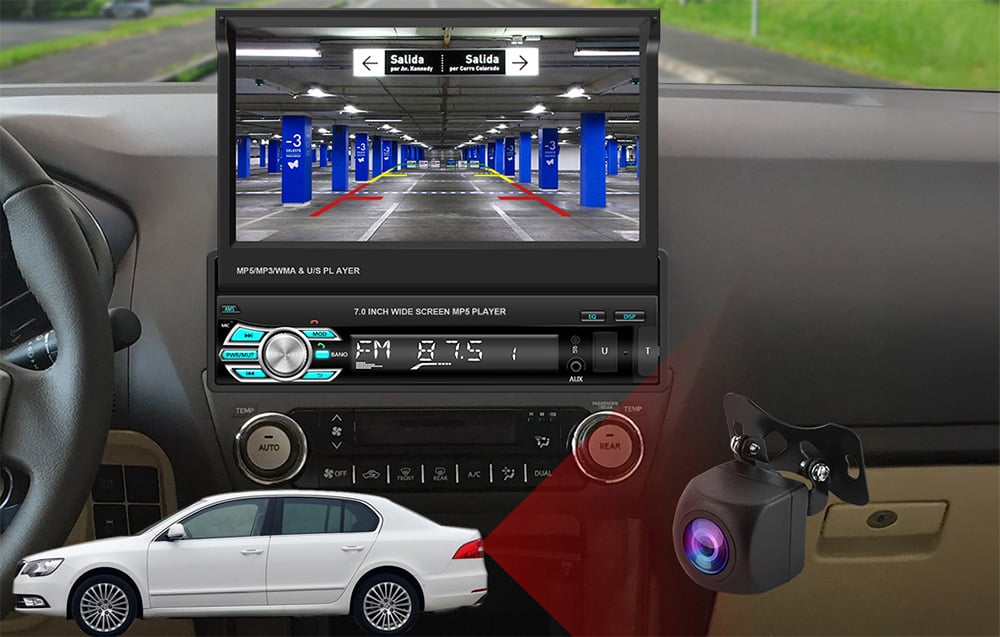 automobilio-monitorius-7-podofo-a3503-carplayandroid