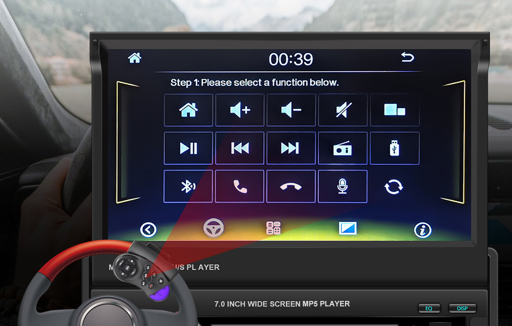 automobilio-monitorius-7-podofo-a3503-carplayandroid