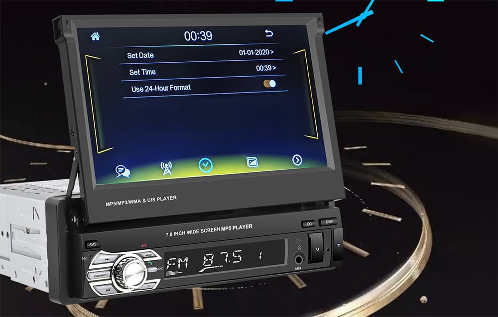 automobilio-monitorius-7-podofo-a3503-carplayandroid