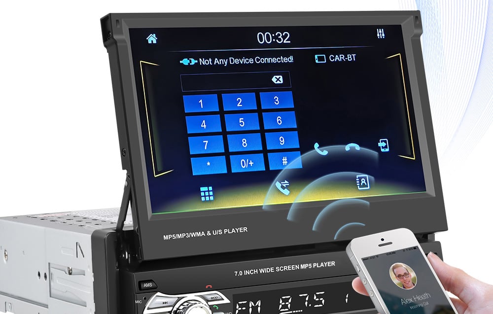 automobilio-monitorius-7-podofo-a3503-carplayandroid