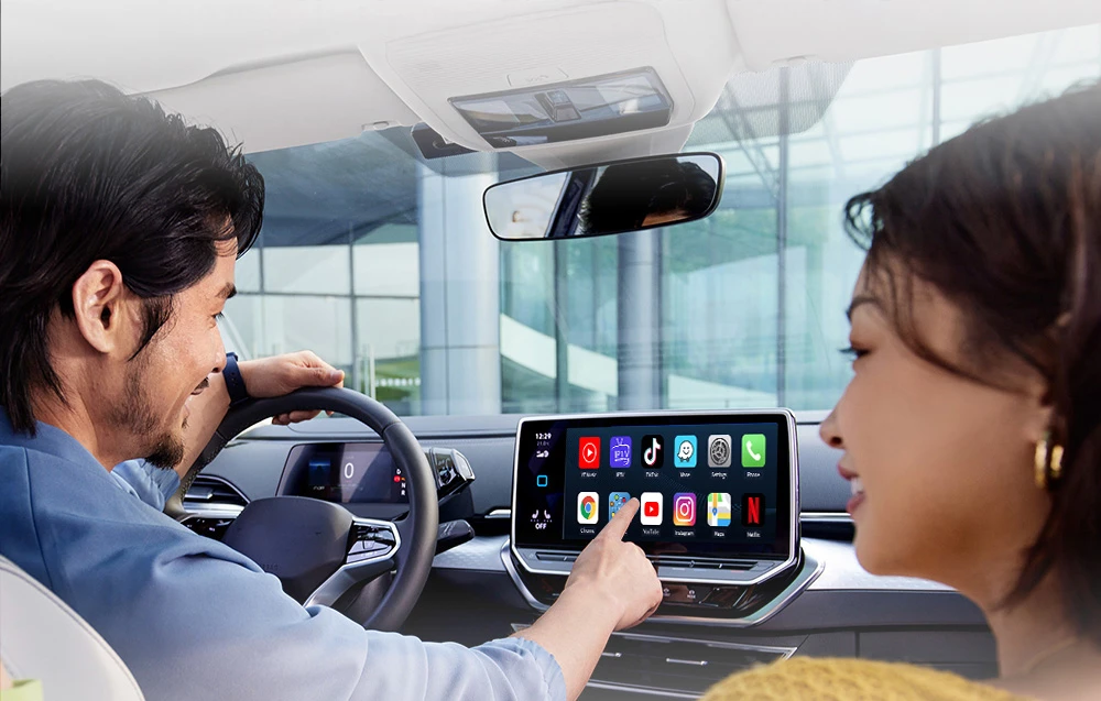 Carlinkit CPC200-Tbox UHD Wireless Adapteris for CarPlay/Android (with USB-A port) aprašymas - Prekės nuotrauka