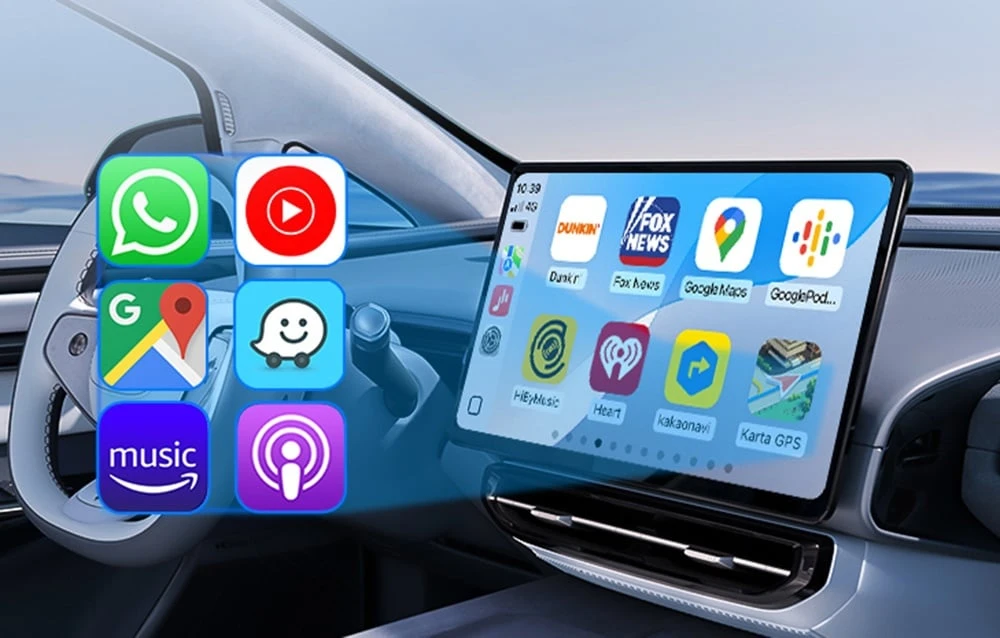 Carlinkit MINI PRO Carplay/Android Auto belaidis adapteris aprašymas - Prekės nuotrauka Carlinkit MINI PRO Carplay/Android Auto belaidis adapteris aprašymas - Prekės nuotrauka