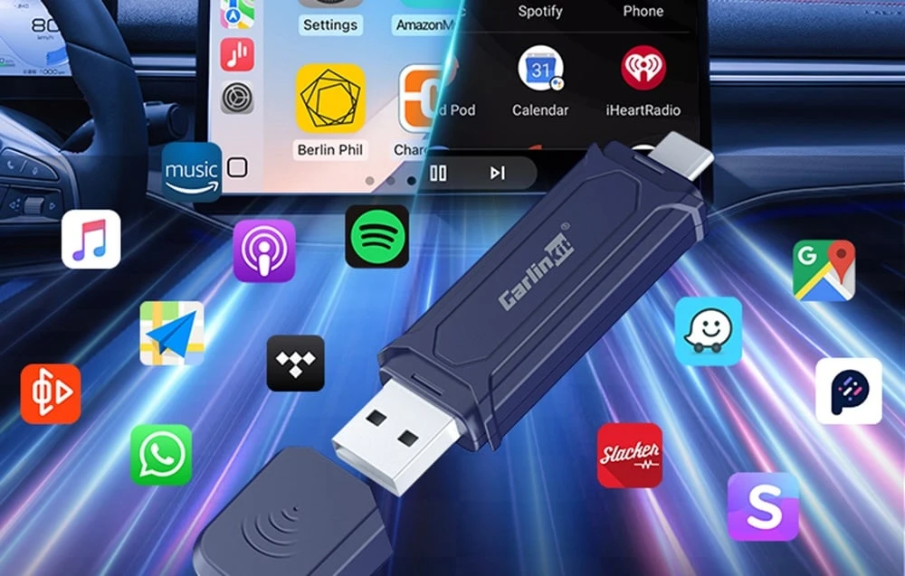 Carlinkit MINI PRO Carplay/Android Auto belaidis adapteris aprašymas - Prekės nuotrauka Carlinkit MINI PRO Carplay/Android Auto belaidis adapteris aprašymas - Prekės nuotrauka