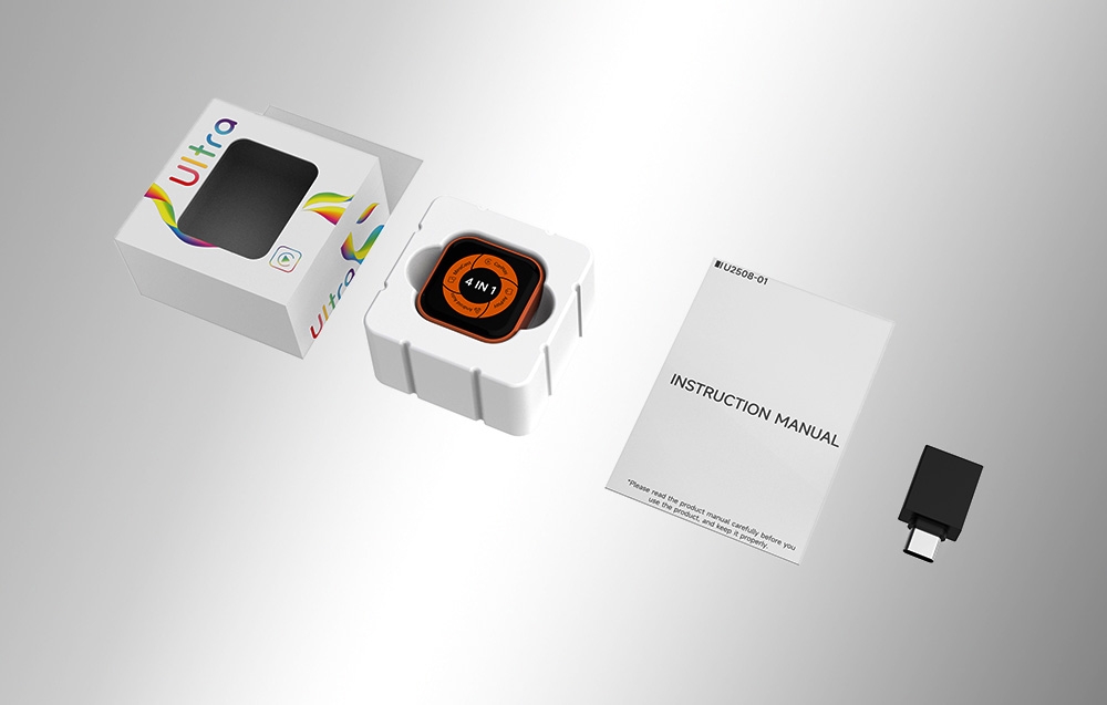 CARLINKIT Mini Ultra 6 Wireless adapteris, skirtas „CarPlay“ ir „Android Auto“ aprašymas - Prekės nuotrauka