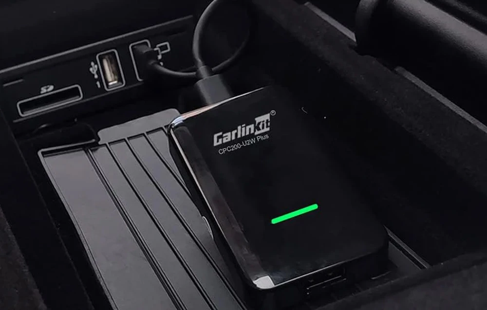 Carlinkit U2W Plus Wireless Adapter Apple CarPlay, Juodas - belaidis adapteris aprašymas - Prekės nuotrauka Carlinkit U2W Plus Wireless Adapter Apple CarPlay, Juodas - belaidis adapteris aprašymas - Prekės nuotrauka