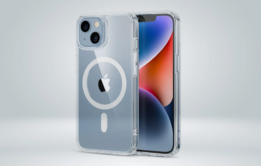 Dėklas ESR Classic Hybrid, skirtas iPhone 14 Plus, Magsafe (skaidrus) aprašymas - Prekės nuotrauka Dėklas ESR Classic Hybrid, skirtas iPhone 14 Plus, Magsafe (skaidrus) aprašymas - Prekės nuotrauka