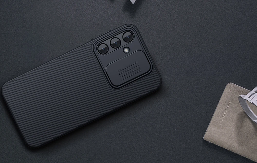 Samsung Galaxy A15 5G Nillkin Super Shield Pro dėklas juodos spalvos aprašymas - Prekės nuotrauka Samsung Galaxy A15 5G Nillkin Super Shield Pro dėklas juodos spalvos aprašymas - Prekės nuotrauka