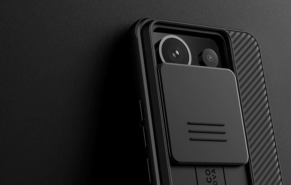 Xiaomi Redmi Note 13 Pro 5G Nillkin CamShield Pro dėklas telefonui juodos spalvos aprašymas - Prekės nuotrauka Xiaomi Redmi Note 13 Pro 5G Nillkin CamShield Pro dėklas telefonui juodos spalvos aprašymas - Prekės nuotrauka