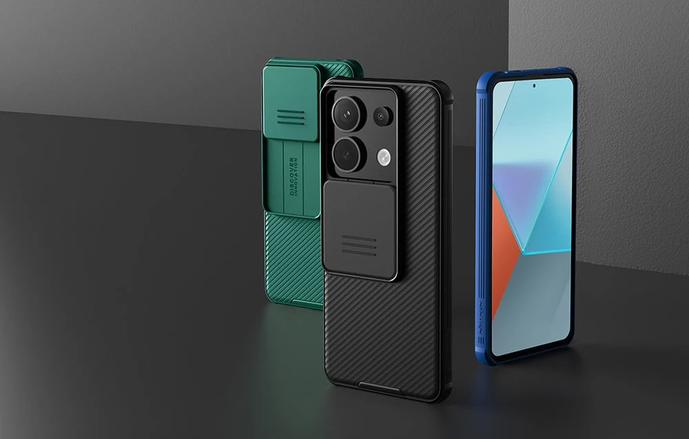 Xiaomi Redmi Note 13 Pro 5G Nillkin CamShield Pro dėklas telefonui juodos spalvos aprašymas - Prekės nuotrauka Xiaomi Redmi Note 13 Pro 5G Nillkin CamShield Pro dėklas telefonui juodos spalvos aprašymas - Prekės nuotrauka
