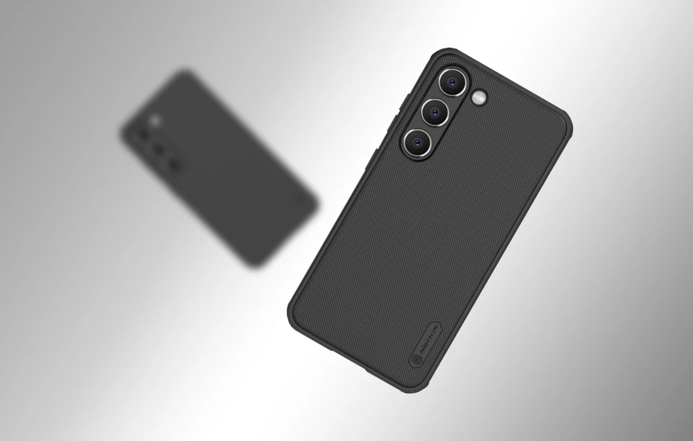 Dėklas Nillkin Super Frosted Shield Pro Samsung S911 S23 5G juodas aprašymas - Prekės nuotrauka