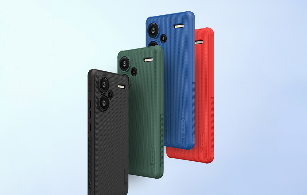 Xiaomi Redmi Note 13 Pro+ 5G Nillkin Super Shield Pro telefono dėklas juodos spalvos aprašymas - Prekės nuotrauka