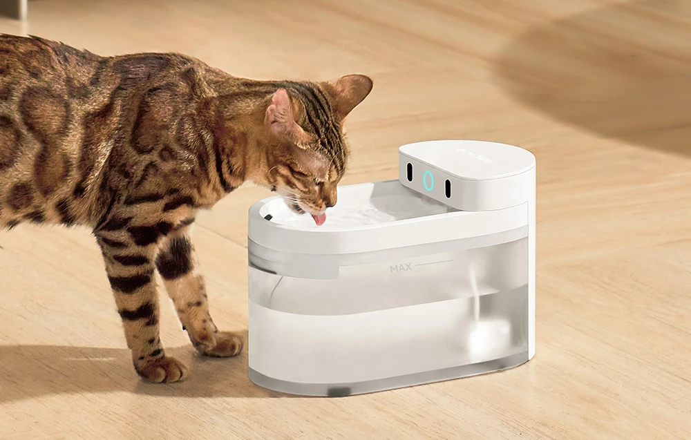 Catlink Pure 3 išmanusis fontanas ir gertuvė gyvūnams – baltas aprašymas - Prekės nuotrauka