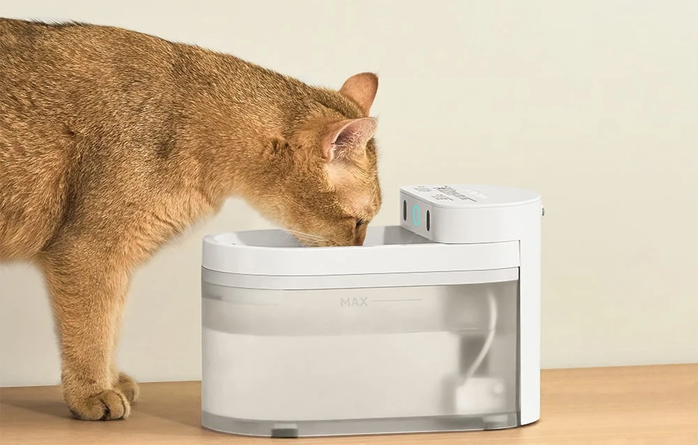 Catlink Pure 3 išmanusis fontanas ir gertuvė gyvūnams – baltas aprašymas - Prekės nuotrauka