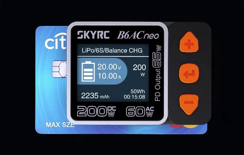 Skyrc Įkroviklis B6AC Neo aprašymas - Prekės nuotrauka Skyrc Įkroviklis B6AC Neo aprašymas - Prekės nuotrauka