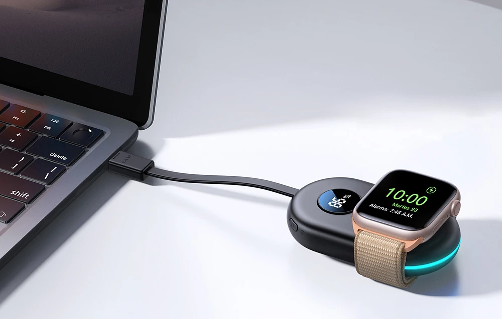 Apple Watch Joyroom JR-W09 (juodas) įkroviklis aprašymas - Prekės nuotrauka Apple Watch Joyroom JR-W09 (juodas) įkroviklis aprašymas - Prekės nuotrauka